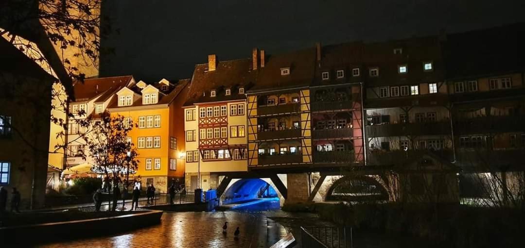 Schlafen In Erfurt- Nicht 0815 Lägenhet Exteriör bild